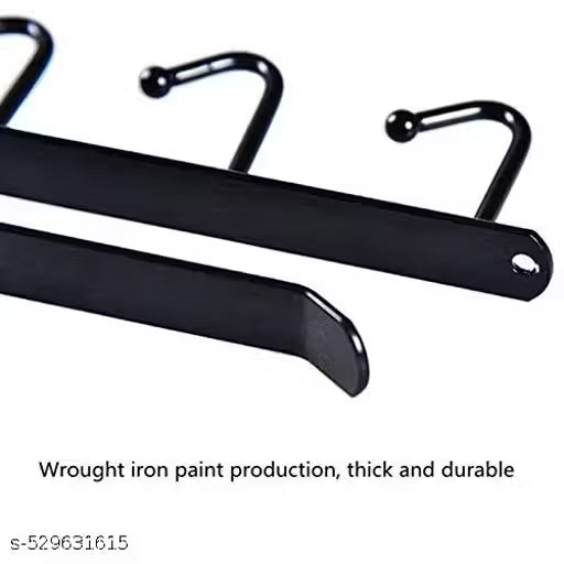 Multi Purpose Kitchen Cabinet Hook Hanger Under Shelf Cup Holder Multi functional Kitchen Utensil Rack for Home Kitchen (1 PCs)