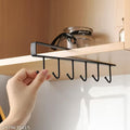 Multi Purpose Kitchen Cabinet Hook Hanger Under Shelf Cup Holder Multi functional Kitchen Utensil Rack for Home Kitchen (1 PCs)